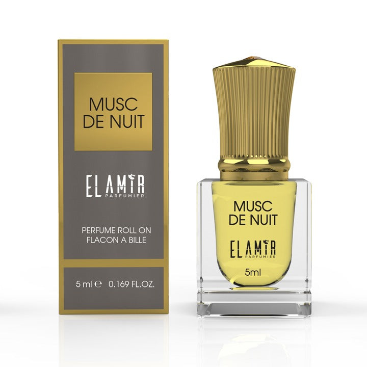 El Amir Musc de Nuit perfume oil roller 5 ml