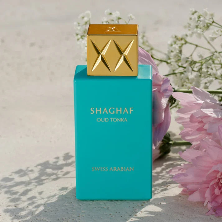 Swiss Arabian Shaghaf Oud Tonka eau de parfum 75 ml - productfoto 2 - Desertnote