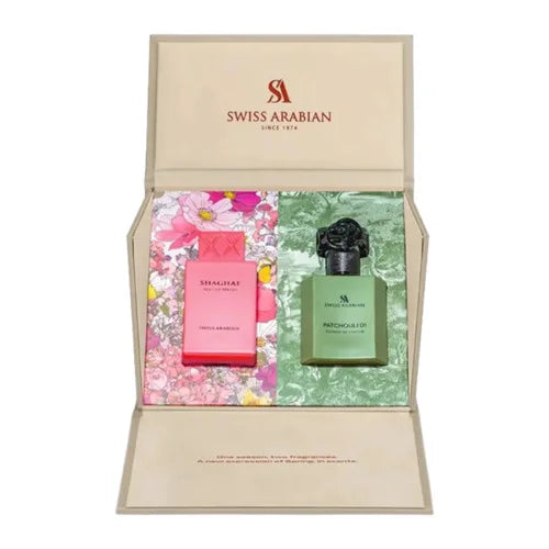 Swiss Arabian Shaghaf Nectar Blush en Patchouli 01 Gift Set - Desertnote