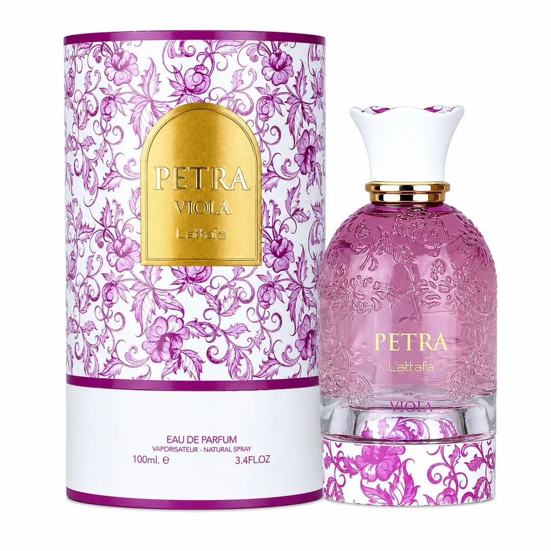 Lattafa Petra Viola Eau de Parfum 100 ml flacon