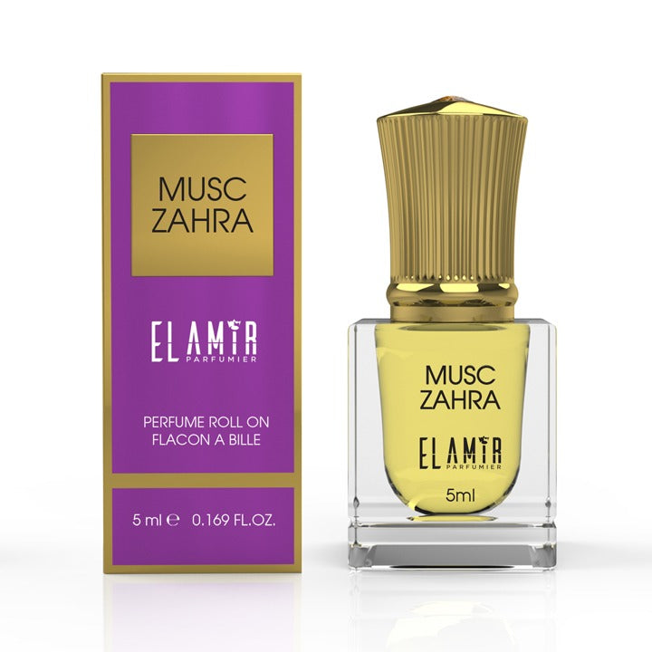 El Amir Musc Zahra perfume oil roller 5 ml