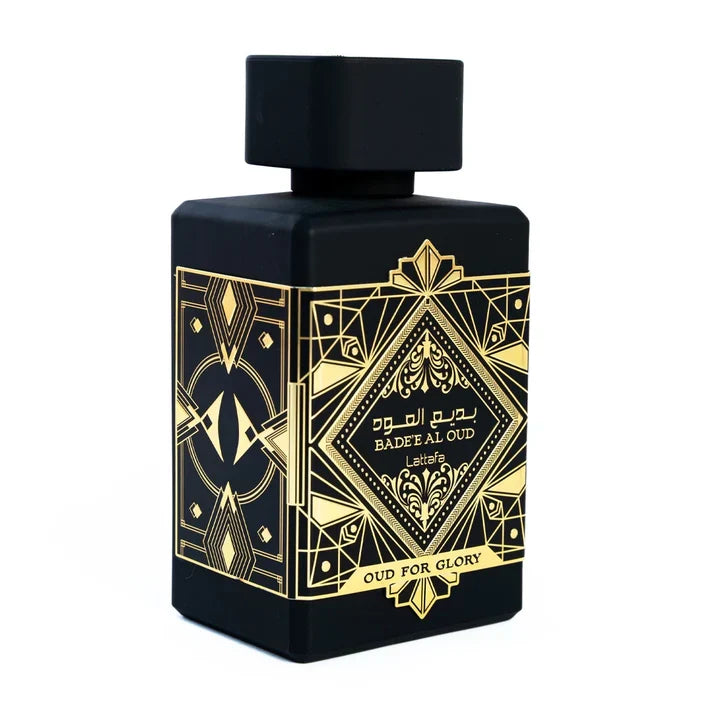 Lattafa Bade'e Al Oud Oud for Glory eau de parfum 100 ml - productfoto 3 - Desertnote