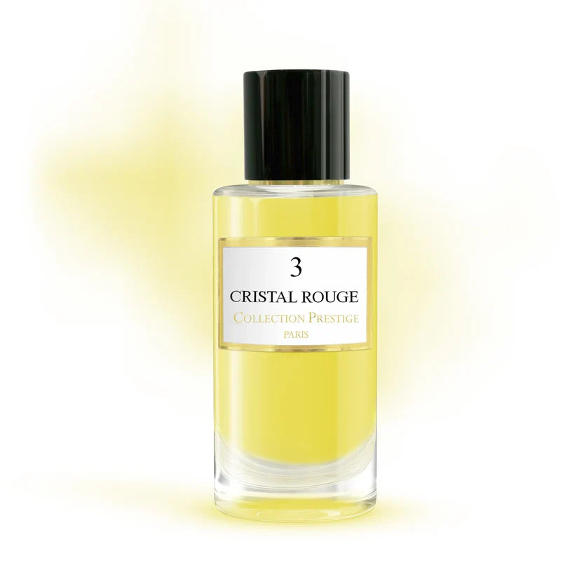 Collection Prestige Cristal Rouge N°3 eau de parfum 50 ml - Desertnote