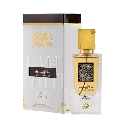 Lattafa Ana Abiyedh Leather eau de parfum 60 ml - productfoto 2 - Desertnote