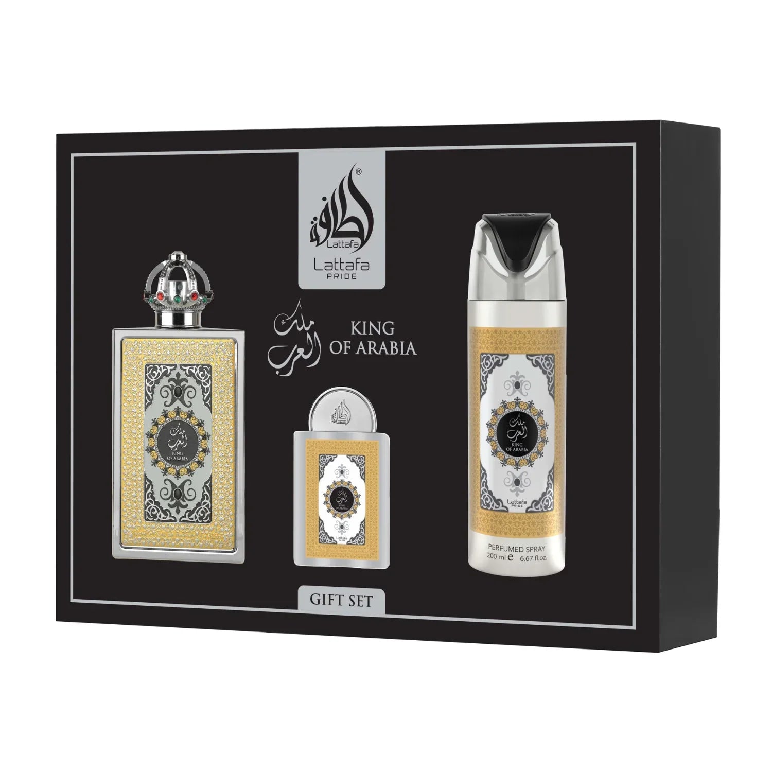 Lattafa Pride King of Arabia gift set