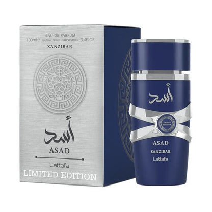 Lattafa Asad Zanzibar Limited Edition eau de parfum 100 ml - productfoto 2 - Desertnote