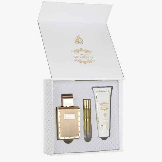 Lattafa The Kingdom Gift Set - Desertnote