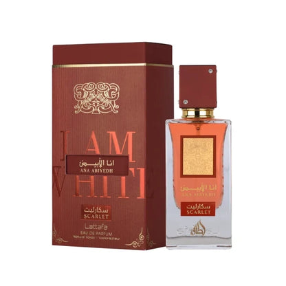Lattafa Ana Abiyedh Scarlet eau de parfum 60 ml - productfoto 2 - Desertnote