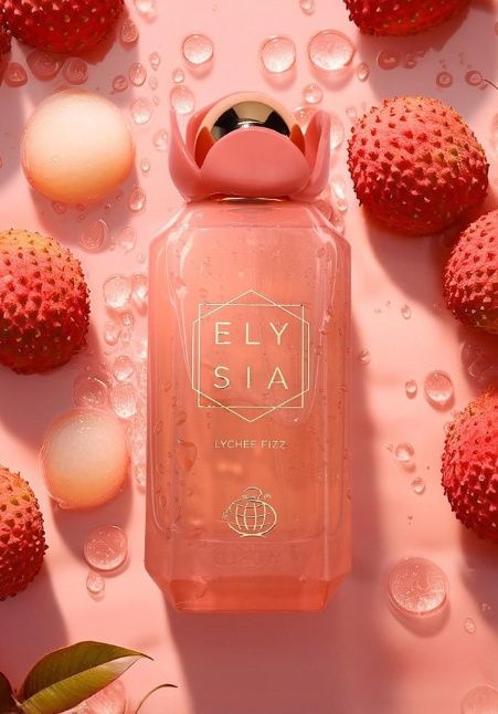 Fragrance World Elysia Lychee Fizz eau de parfum 100 ml - productfoto 2 - Desertnote