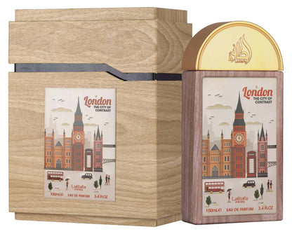 Lattafa Pride London The City Of Contrast eau de parfum 100 ml - productfoto 3 - Desertnote