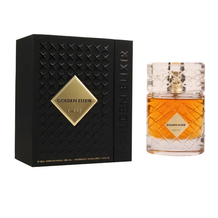Riiffs Golden Elixir eau de parfum 100 ml - productfoto 2 - Desertnote
