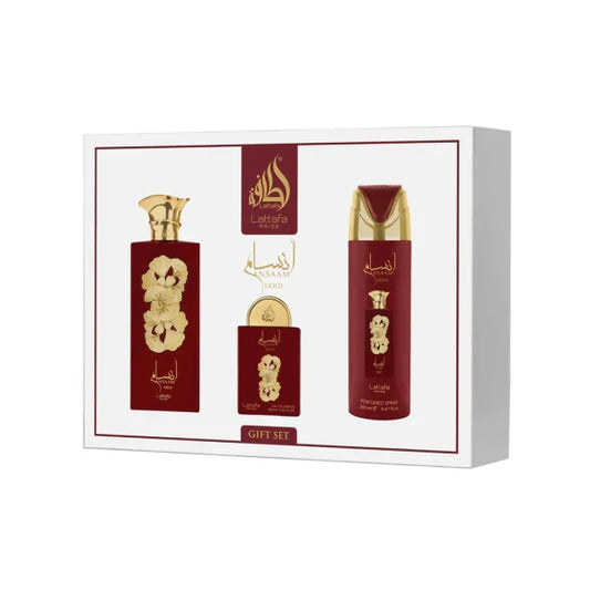 Lattafa Ansaam Gold geschenkset - Desertnote
