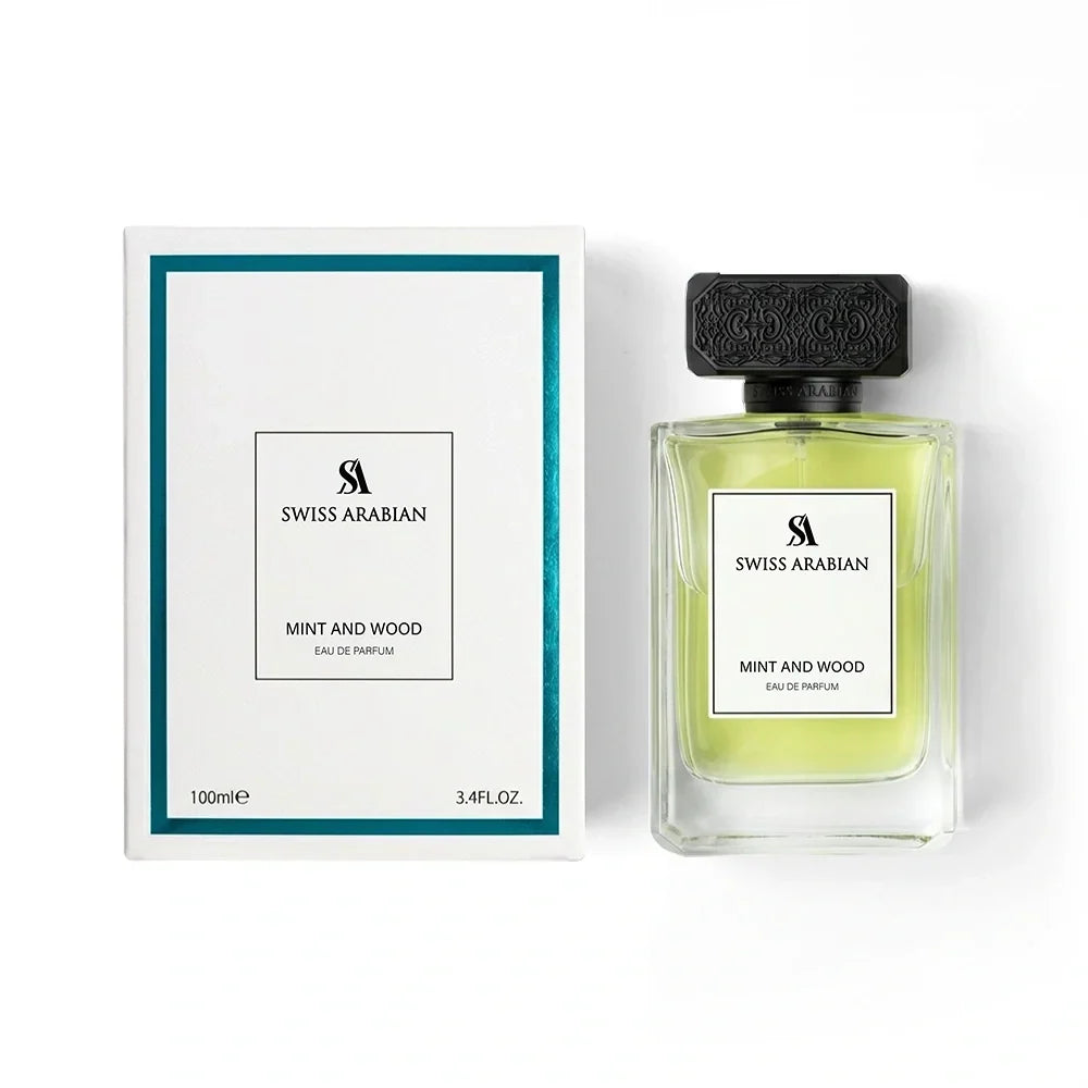 Swiss Arabian Mint and Wood eau de parfum 100 ml - productfoto 2 - Desertnote
