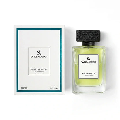 Swiss Arabian Mint and Wood eau de parfum 100 ml - productfoto 2 - Desertnote