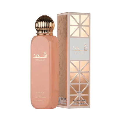 Lattafa Shahd all over spray 150 ml - productfoto 2 - Desertnote